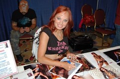 signing photo