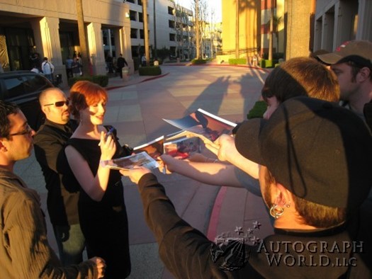 Christina Hendricks autograph