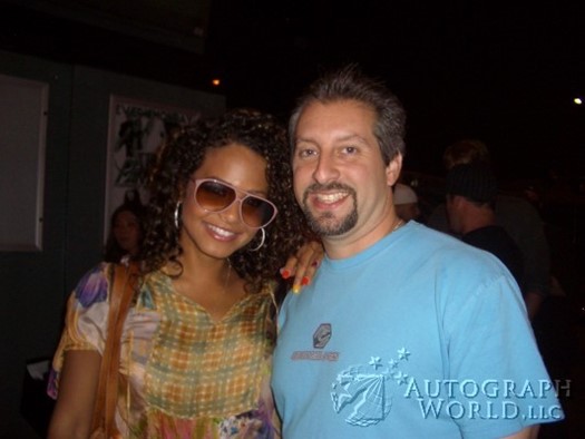 Christina Milian autograph