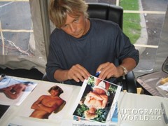 signing photo