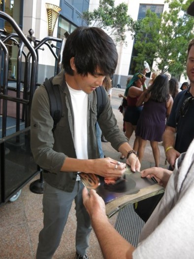 Christopher Larkin autograph