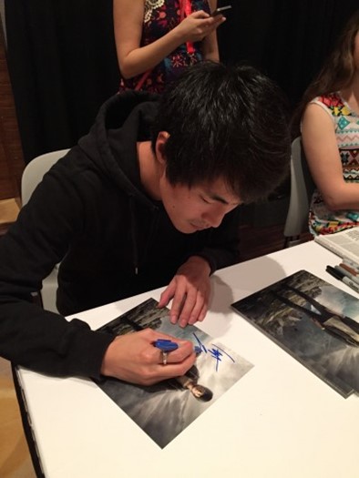 Christopher Larkin autograph