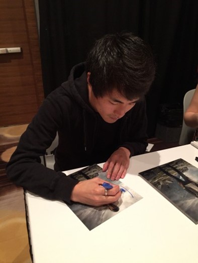 Christopher Larkin autograph