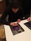 Christopher Larkin signing proof