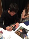 Christopher Larkin signing proof