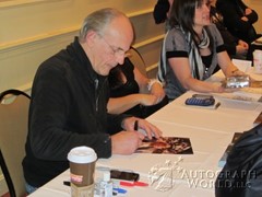 signing photo