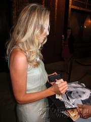 signing photo
