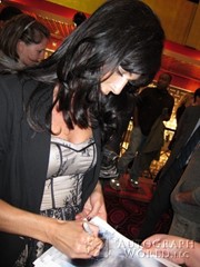 signing photo