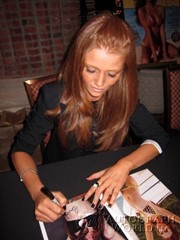 signing photo