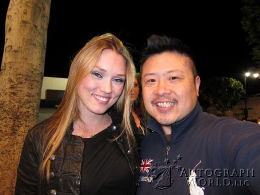 Clare Grant autograph