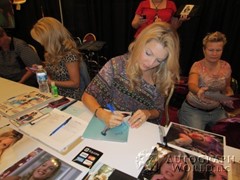 signing photo
