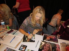 signing photo
