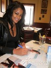 Claudia Jordan signing proof
