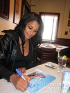 Claudia Jordan signing proof