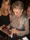Cloris Leachman signing proof