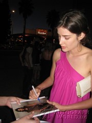 signing photo