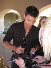 signing photo