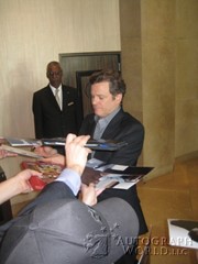 signing photo