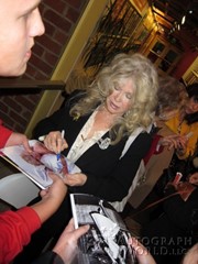 signing photo