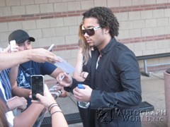 signing photo