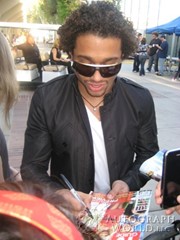 signing photo