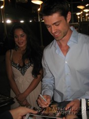 signing photo