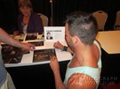 Craig Parker signing proof