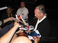 signing photo