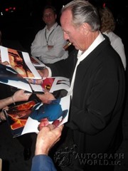 signing photo