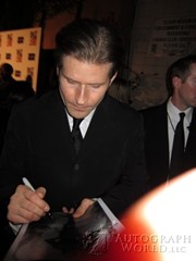 signing photo