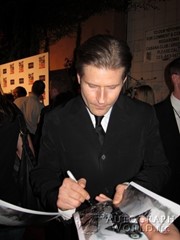 signing photo