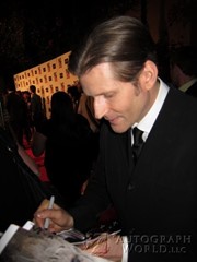 signing photo