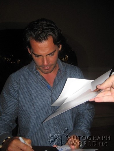 Cristian De La Fuente autograph