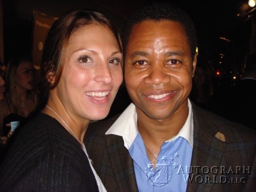 Cuba Jr. Gooding autograph