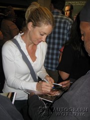 signing photo