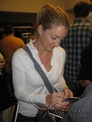 signing photo