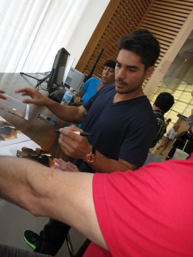 D.J. Cotrona autograph
