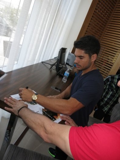 D.J. Cotrona autograph