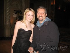signing photo