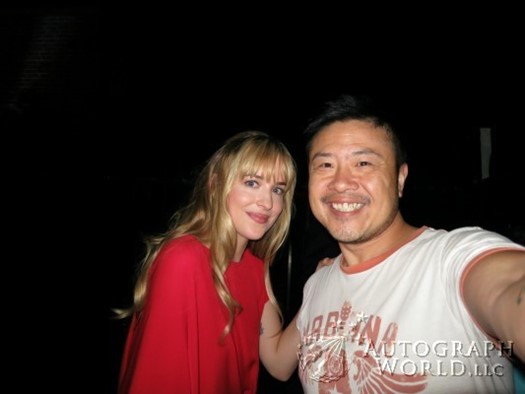 Dakota Johnson autograph