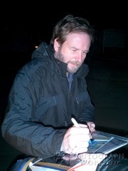 signing photo