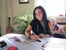 Dana Marie signing proof