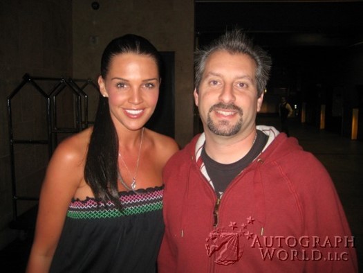 Danielle Lloyd autograph