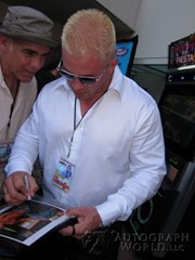 signing photo
