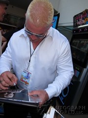signing photo