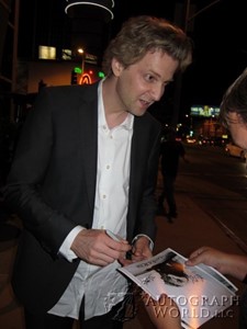 Stamm, Daniel signing photo