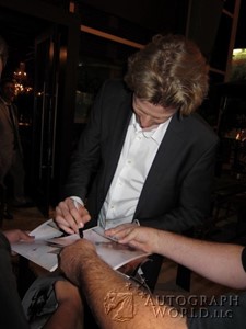 Stamm, Daniel signing photo