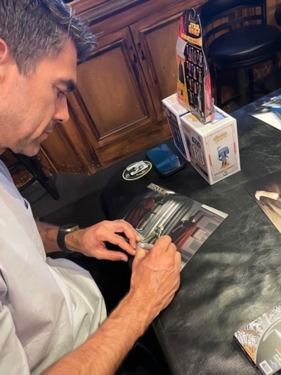 Daniel Stevens autograph