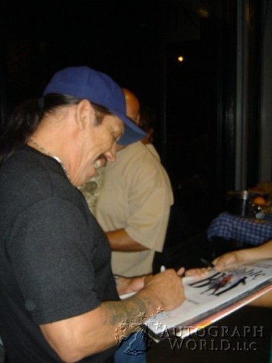 Danny Trejo autograph