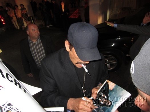 Danny Trejo autograph